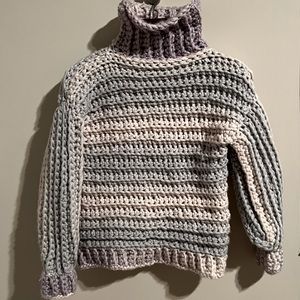 Handmade knit sweater